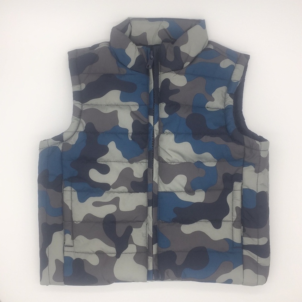 Gymboree Camo kids Puffer Vest. Var sizes.  NWT